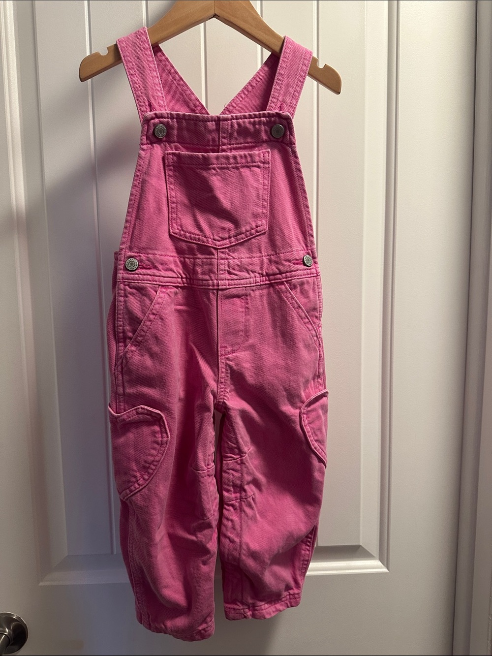 GAP Toddler Girls Pink Overalls 2T